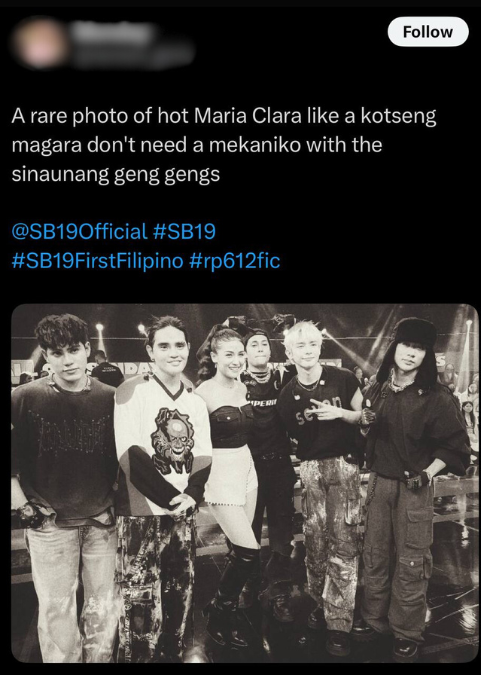 Hot Maria Clara trend on X